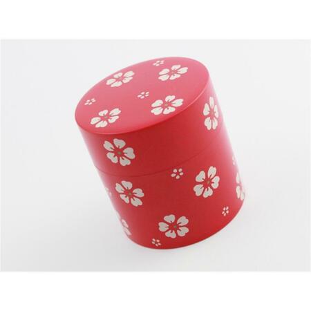 SINTECHNO Red Sakura Green Tea Container SHA-56854